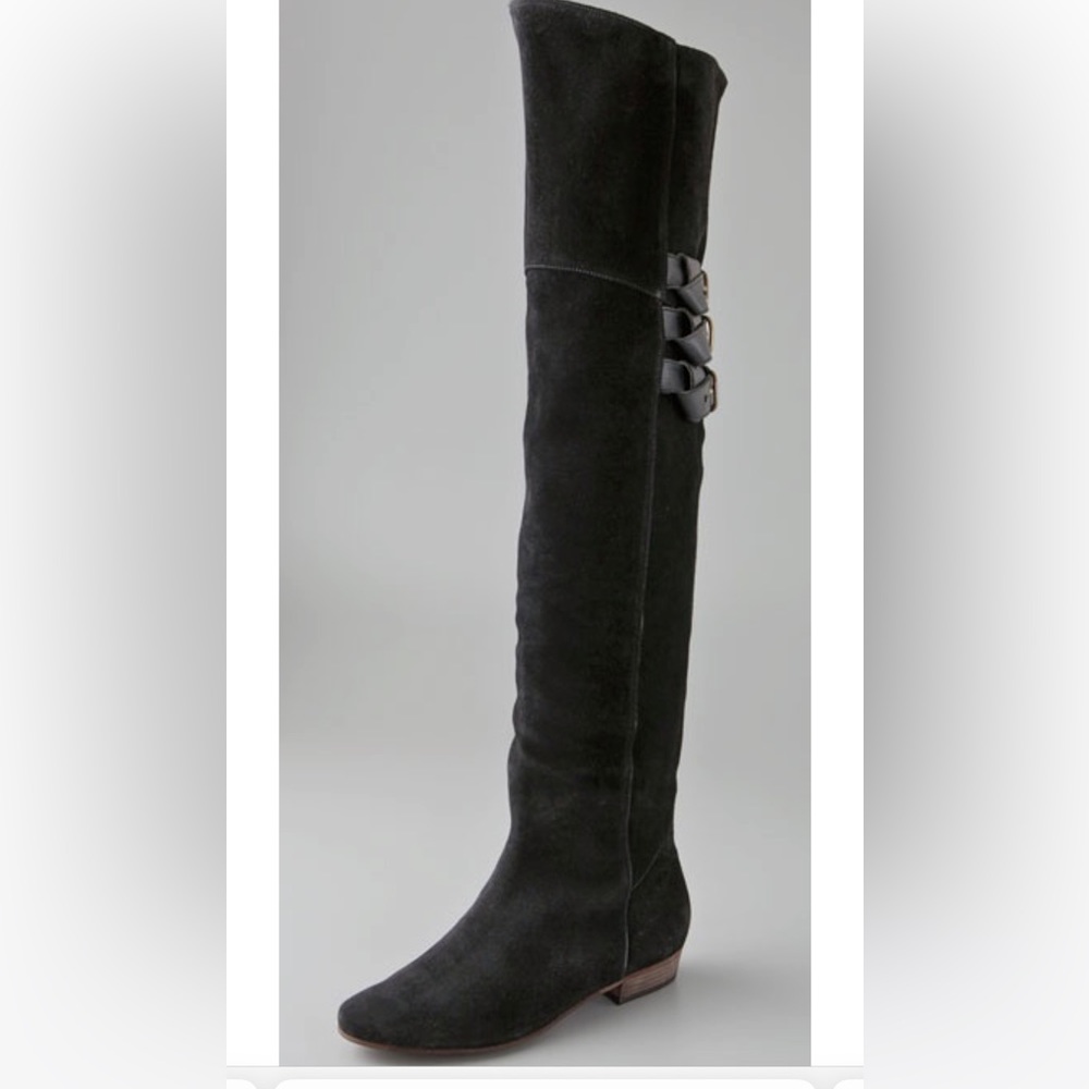 Joie Coachella Over the Knee Suede boots sz 38 (8)
